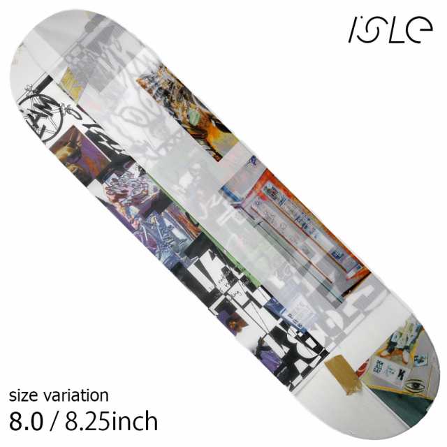 ISLE SLAM 1 8.0 8.25inch デッキ アイル スケボー スケートボード ストリート sk8 板｜au PAY マーケット